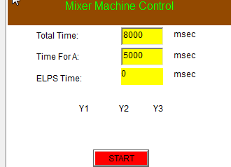 Mixer Machin Control
